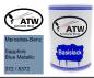 Preview: Mercedes-Benz, Sapphire Blue Metallic, 372 / 5372: 500ml Lackdose, von ATW Autoteile West.